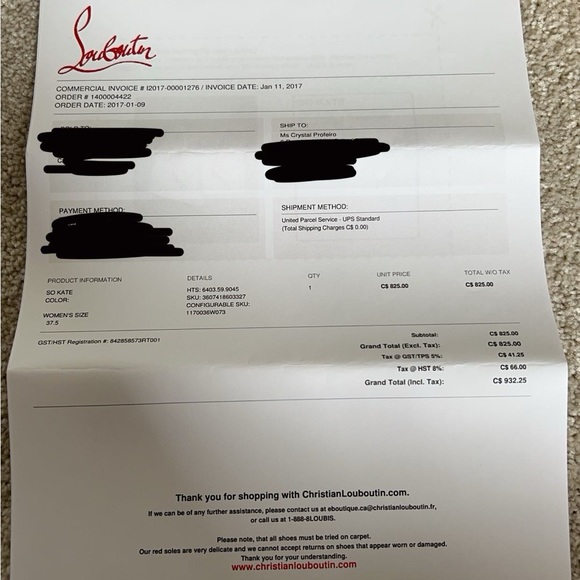 Christian Louboutin so Kate size 37.5 - Picture 10 of 10